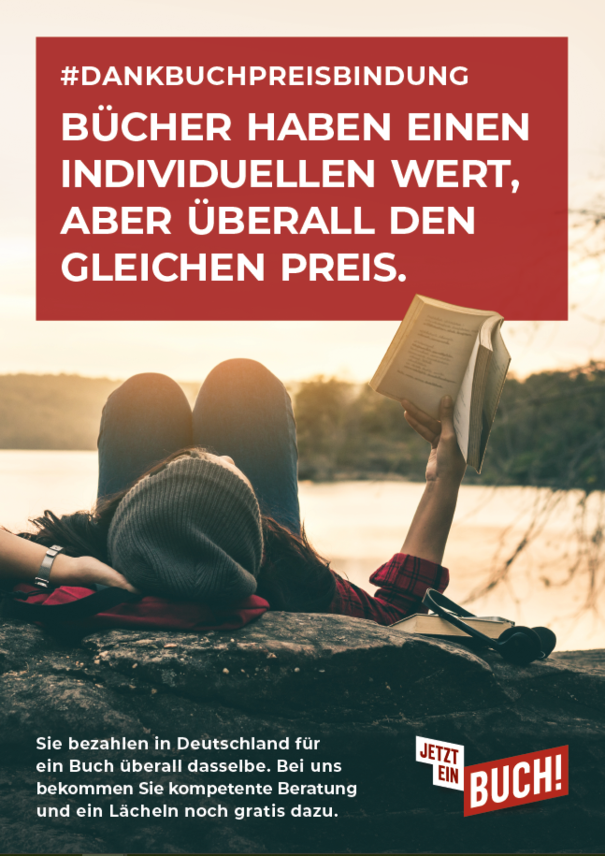 Weiterleitung zu "Jetzt ein Buch"-Werbematerialien und Downloads